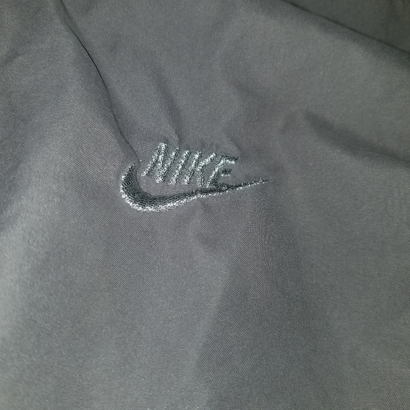 Nike Tan Khaki Meshlined Hooded Jacket Full Zip  Sz Lg - Picture 7 of 13